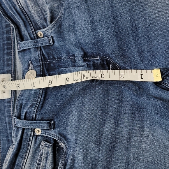 HUDSON Jeans ~ Krista Super Skinny Destroyed Hem Jeans - Picture 16 of 16